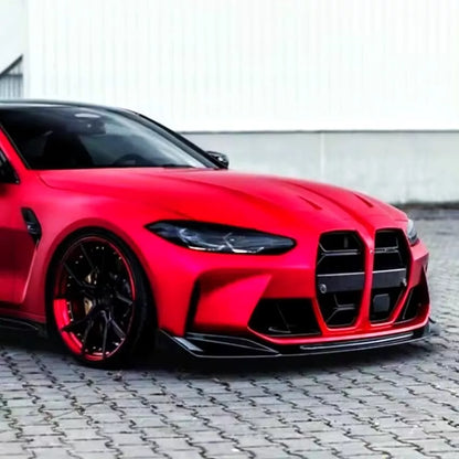 ✨Glossy Black Splitter KIT Fit For BMW M3 M4 G80 G82 G83 2020+✨