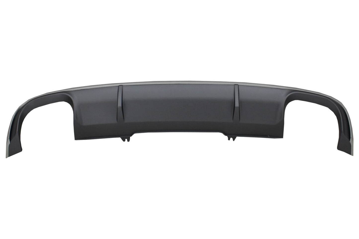 Diffusore paraurti per Audi A4 B9 8W Berlina Avant 16-18 punte scarico design S4