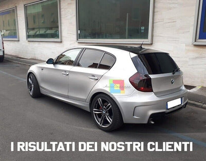 PARAURTI POSTERIORE ADATTO PER BMW SERIE 1 E87 E81 2004-2011 LOOK M1