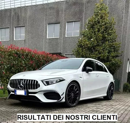 💥0221 PARAURTI ANTERIORE ADATTO PER MERCEDES CLASSE A W177 LOOK AMG A45S A45💥
