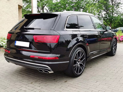 ⭐Punte Marmitte Coda Quadrilatero per Audi Q7 4M 15-19 SQ7 Look Benzina⭐