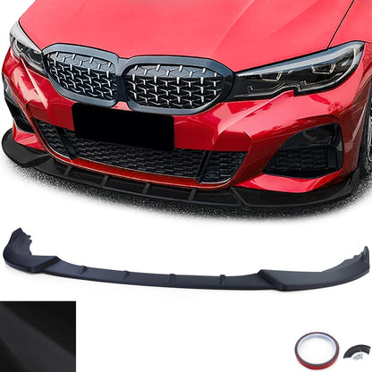 Labbro spoiler anteriore performance nero opaco adatto per BMW Serie 3 G20 G21