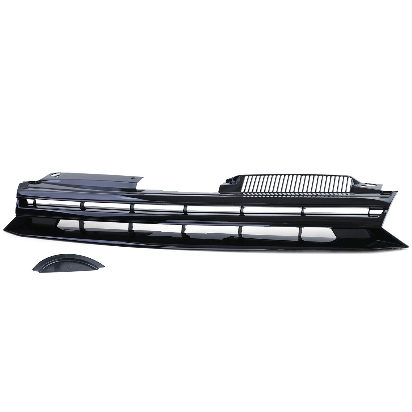 Griglia senza emblema nero lucido aftermarket compatibile con VW Golf 6 08-12