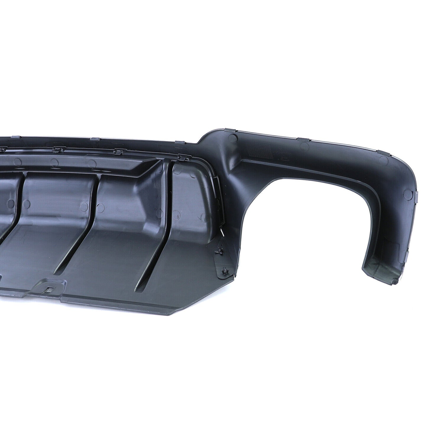 Diffusore posteriore duplex lucido ad alte prestazioni adatto per BMW Serie 5 F10 F11 550i M550d