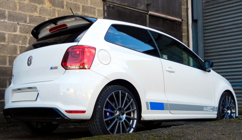 SPOILER SUITABLE FOR VW POLO 5 6R (2009 - 2017 ) R WRC STYLE 