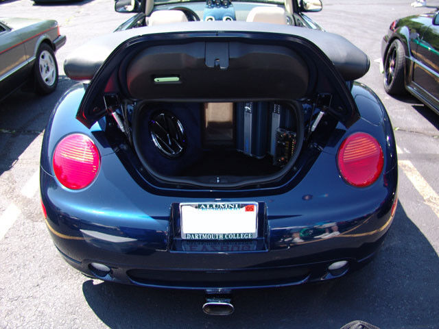 VW NEW BEETLE REAR BUMPER 1998-2005 