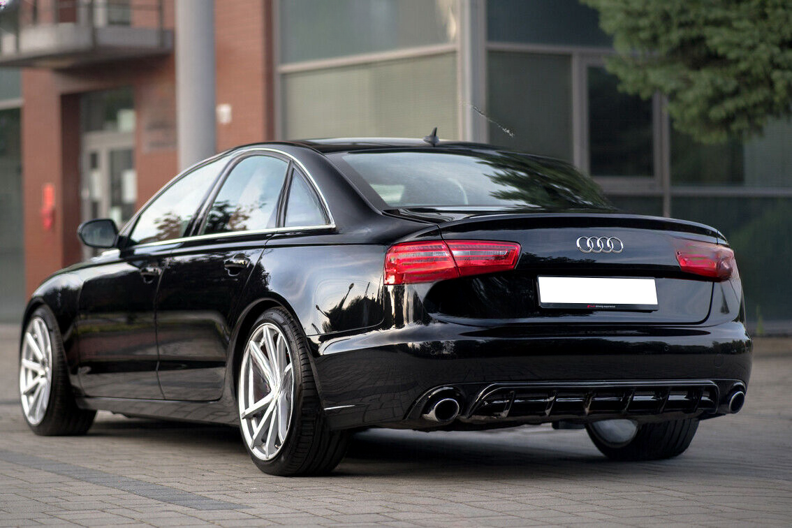 DIFFUSORE ADATTO PER AUDI A6 C7 2011-2014 ( non per S-Line )