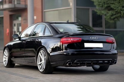 DIFFUSORE ADATTO PER AUDI A6 C7 2011-2014 ( non per S-Line )