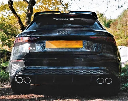 🖤 ​​Gloss Black Spoiler suitable for Audi A3 S3 RS3 8Y Sportback 2020+🖤 