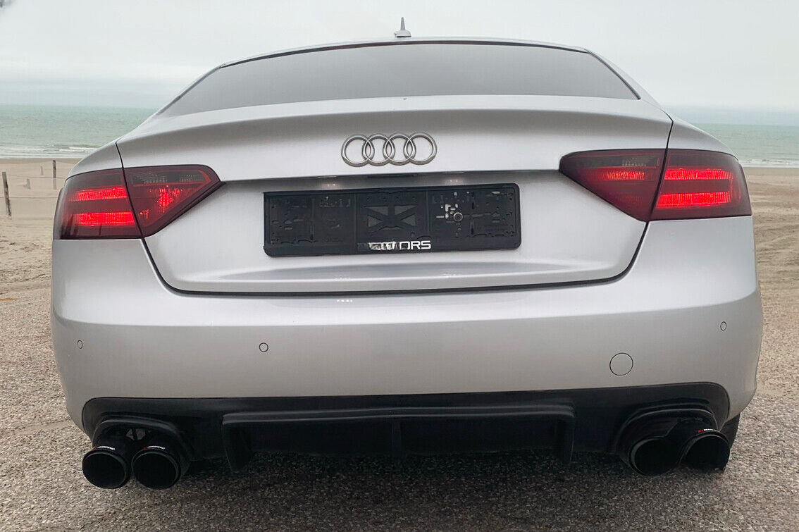 DIFFUSORE AUDI A5 SPORTBACK FACELIFT ( 2012-2016 )PER PARAURTI STANDARD
