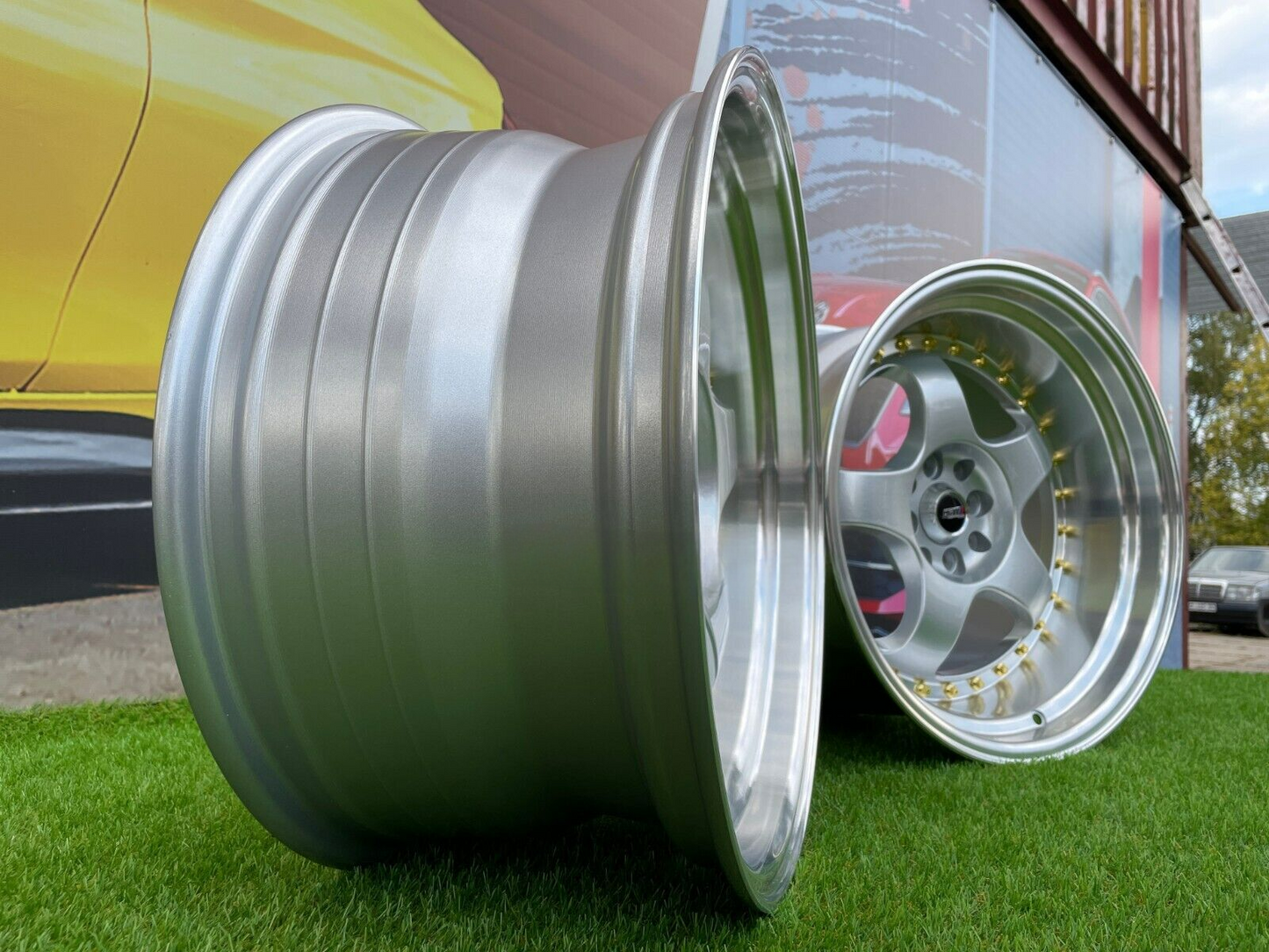 ADATTO PER BMW E30 CERCHI IN LEGA 17 inch 4X100 8.5J + 10J Lavoro S1 style