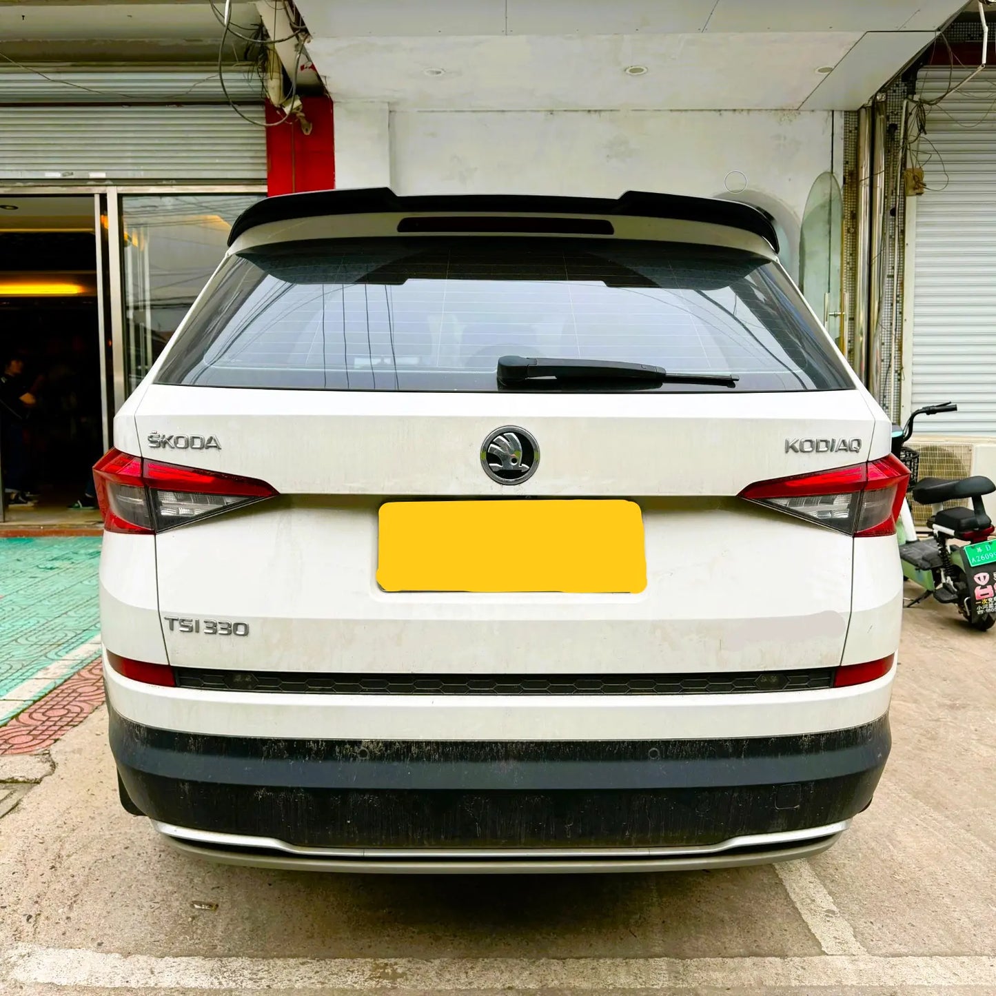 😍Glossy black rear spoiler kit suitable for Skoda Kodiaq😍 