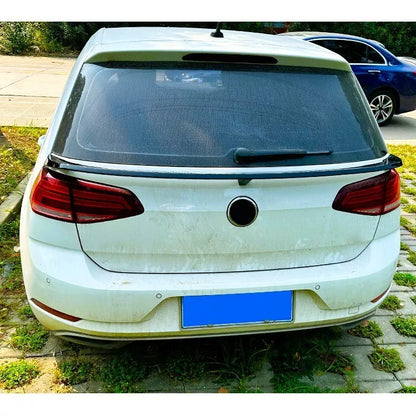 😎Kit spoiler posteriore nero lucido adatto per VW Golf MK7 GTD GTI R TS😎