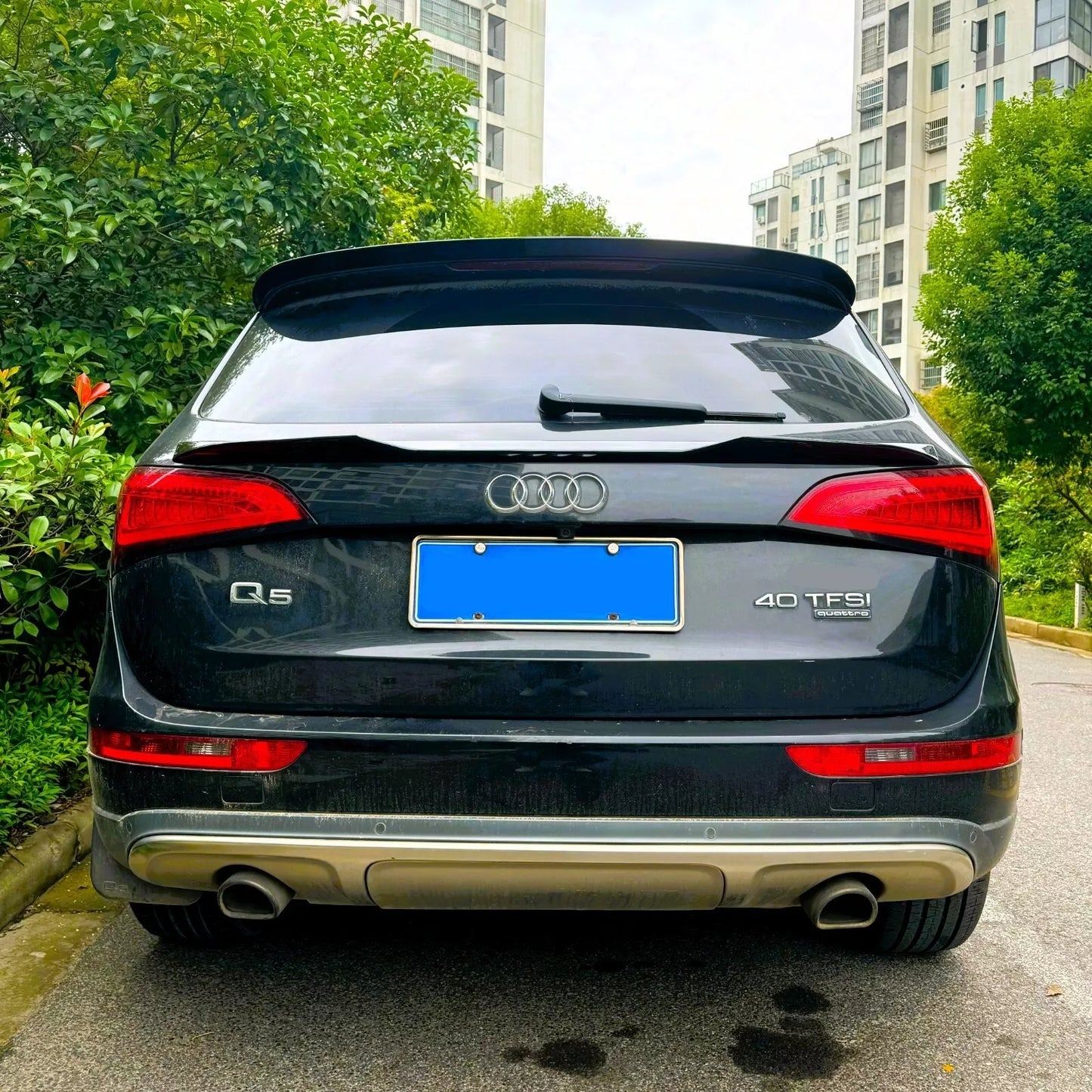 🖤KIT Gloss Black Spoiler Suitable For Audi Q5 SUV 4X4 2009-2017🖤