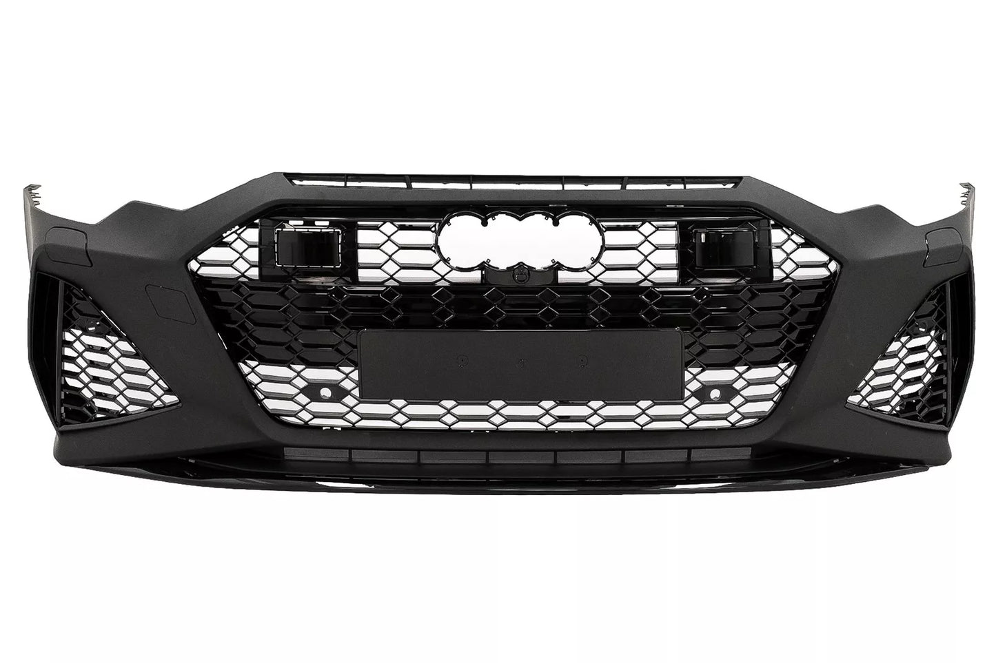 🤩Paraurti anteriore per Audi A6 C8 4K 2018+ RS6 Look Griglia Nero lucido🤩