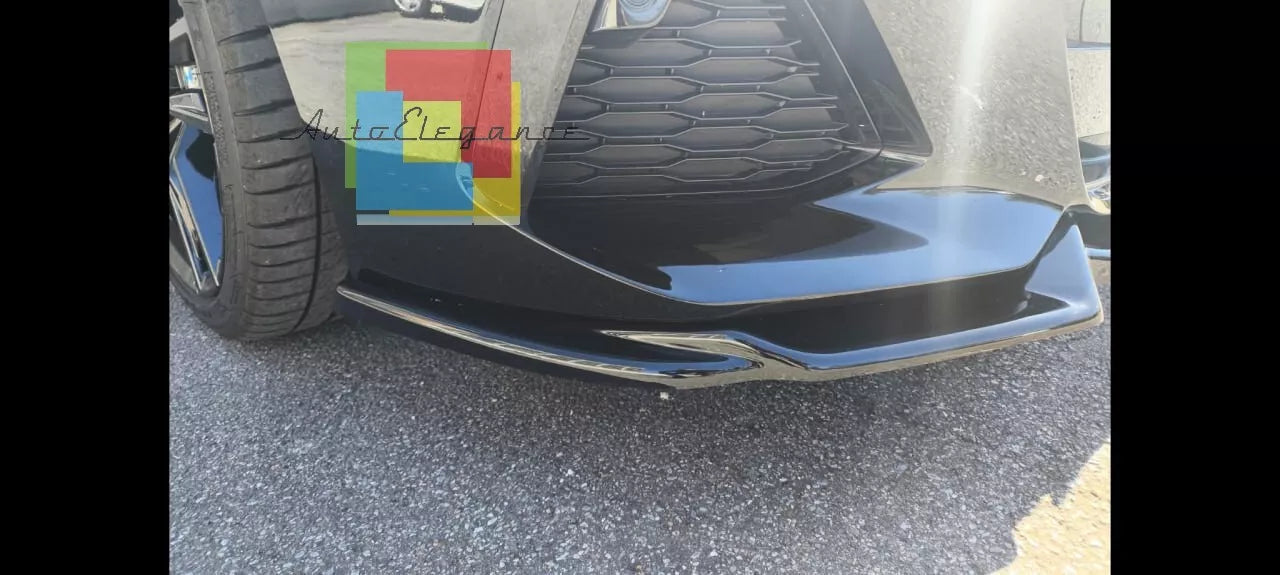 ⭐0212⭐SPLITTER ANTERIORE ADATTO PER BMW Z4 G29 2018+ M LOOK SPORT NERO LUCIDO 🔥