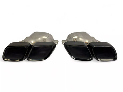 KIT DIFFUSORE ADATTO PER Mercedes X257 C257 CLS + pezzi di scarico (NERO)