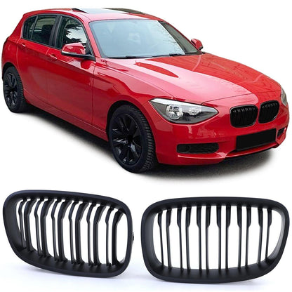 BMW 1 Series F20 F21 10-14 Performance Double Bar Sport Radiator Grille 