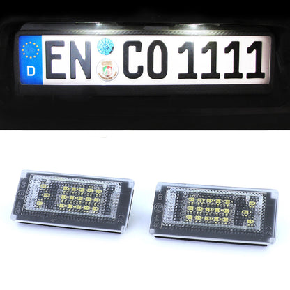 Faro targa a LED bianco 6000K per Mini Cooper R50 R53 01-06 R52 04-07
