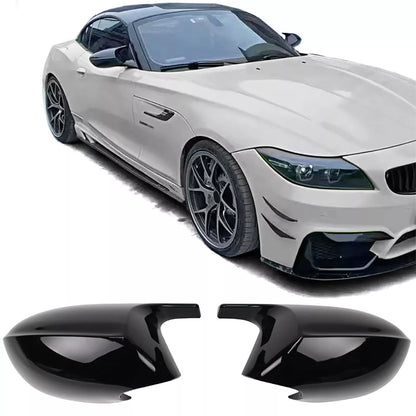 ✨Glossy Black Replacement Mirror Caps Fit For BMW Z4 E89 2009-2016✨