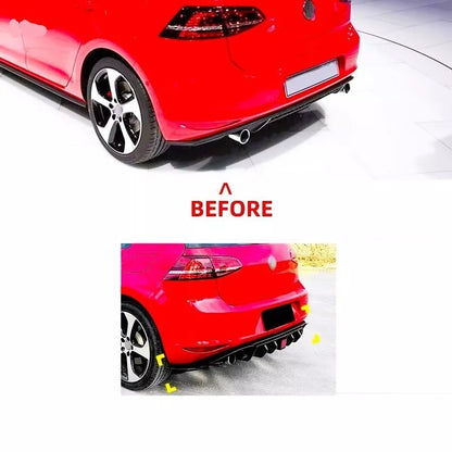 🤩Diffuser suitable for VW Golf MK7 GTI GTD TSI TDI TCR🤩