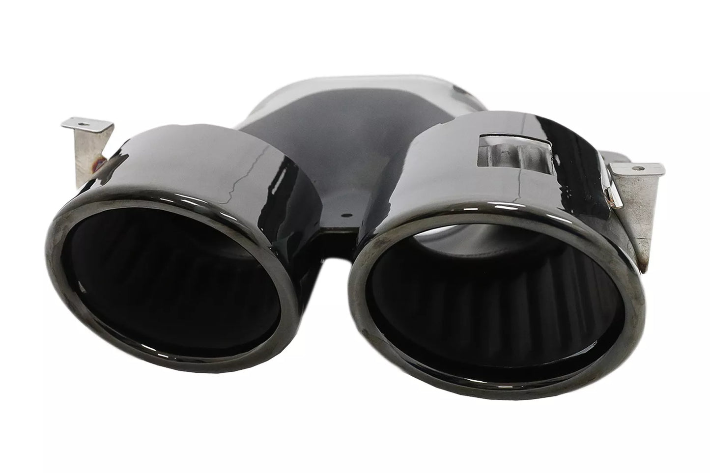 💎Punte del diffusore cromate per Mercedes GLA H247 Sport Line Aero Night Pack💎