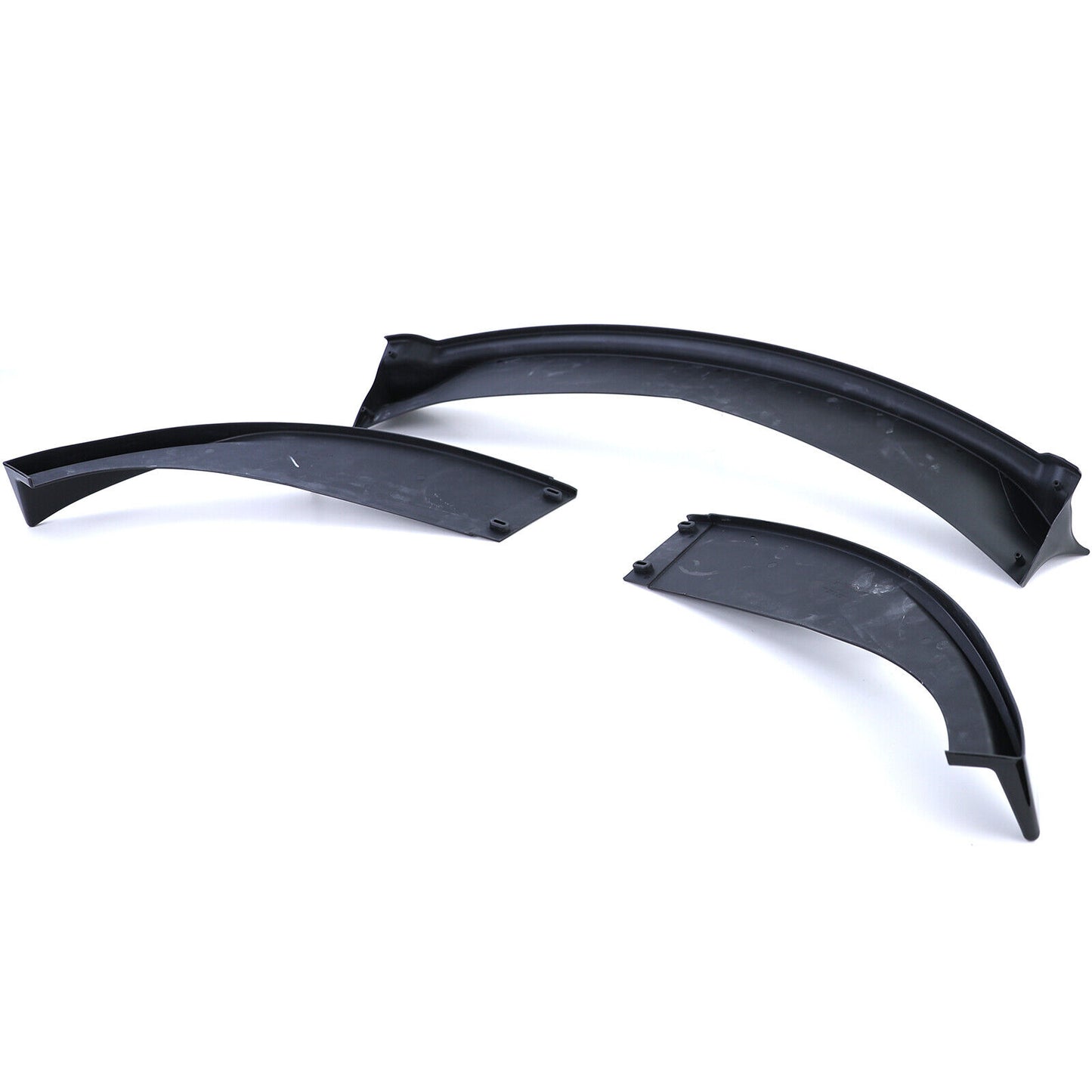 Paraurti a labbro spoiler anteriore nero lucido adatto per BMW Serie 5 E60 E61 07-09