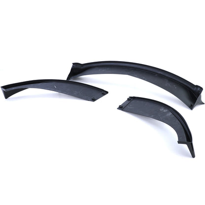 Paraurti a labbro spoiler anteriore nero lucido adatto per BMW Serie 5 E60 E61 07-09