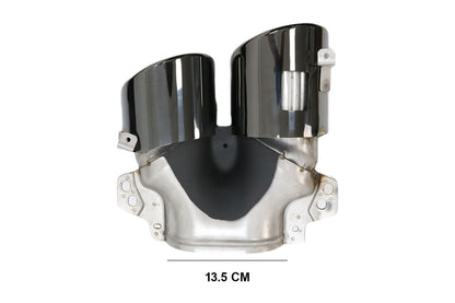 Bumper Diffuser Exhaust for Mercedes GLB X247 SUV 20+ 45S Design 