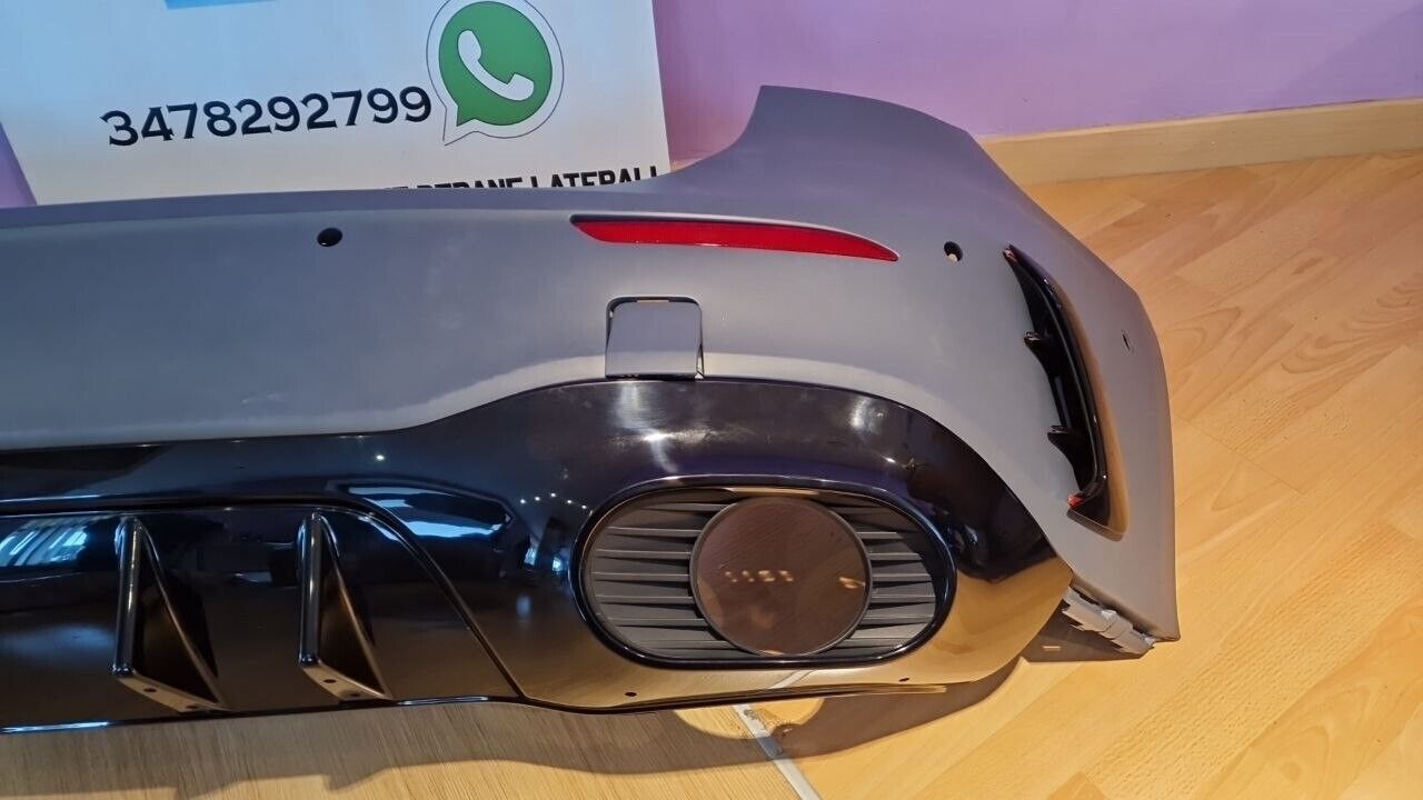 MERCEDES A W177 HB 2018+ REAR BUMPER AMG LOOK A35 A45