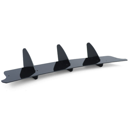 Diffusore posteriore sportivo nero lucido per VW Golf 6 GTI 08-13