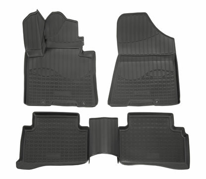 TAPPETI TAPPETINI AUTO IN GOMMA ADATTI PER HYUNDAI TUCSON 9/2015-2020