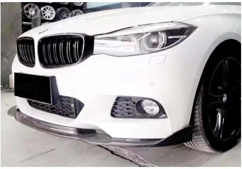 ✨SPLITTER NERO LUCIDO ADATTO PER BMW SERIE 3 GT F34 2012+ M SPORT LOOK HAMMAN ✨