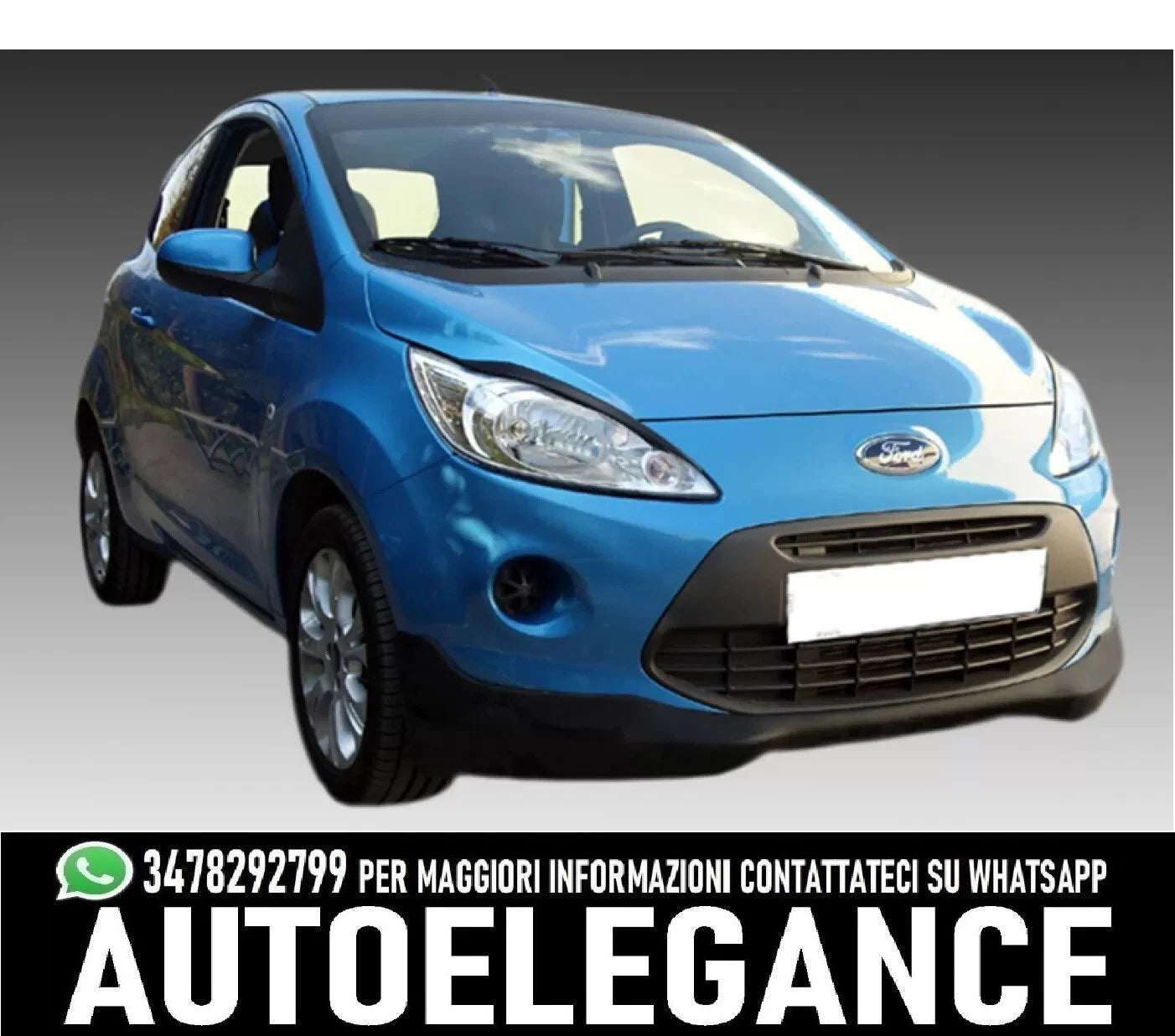 Spoiler anteriore Ford Ka Mk2 (2008-2014)