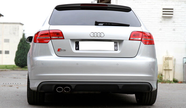 DIFFUSORE ADATTO PER AUDI A3 8P 5 PORTE SPORTBACK S3 STILE ( 2005-2008 )