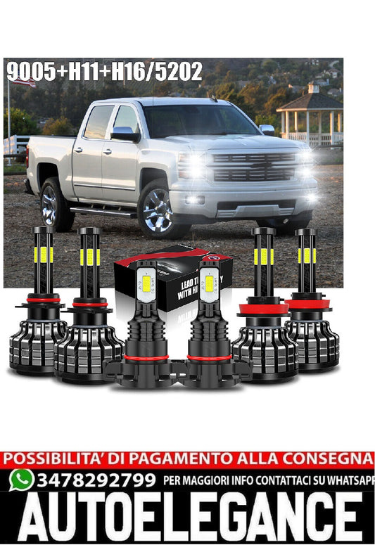 kit lampadine led adatto per Dodge Charger 2011 - 2014