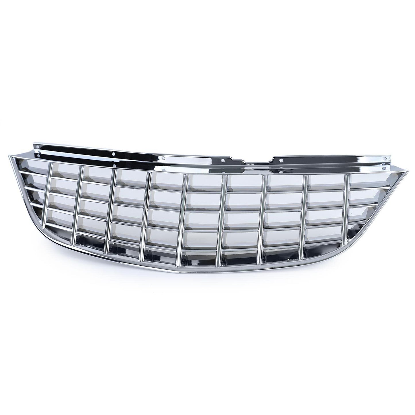 Griglia radiatore sportiva senza emblema cromata per Opel Corsa D 06-10