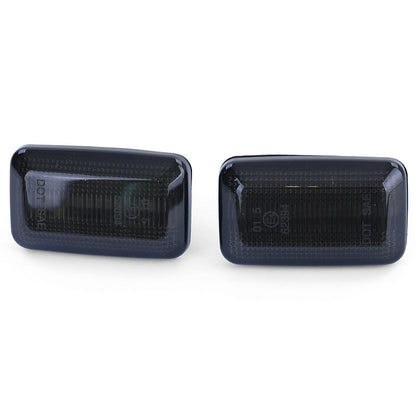 Indicatore di direzione laterale a LED fumè nero per Audi 80 B4 90 100 200 V8 A6