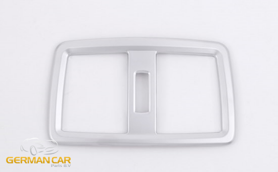 Per BMW X1 F48 pannello telaio cromato bracciolo centrale ugelli aria posteriori