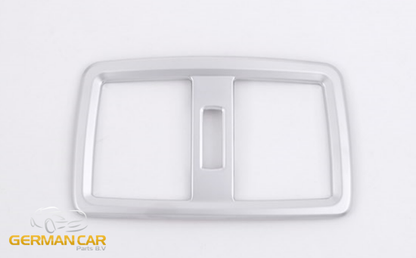 Per BMW X1 F48 pannello telaio cromato bracciolo centrale ugelli aria posteriori