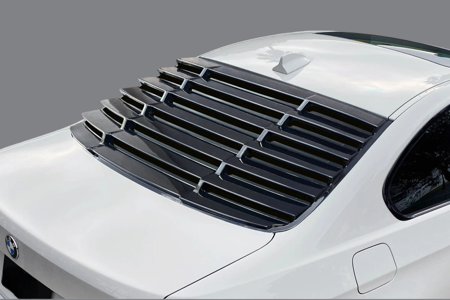 💫 Tapparella Lunotto / Louver in ABS Nero Lucido per BMW Serie 3 E92 Coupé 💫