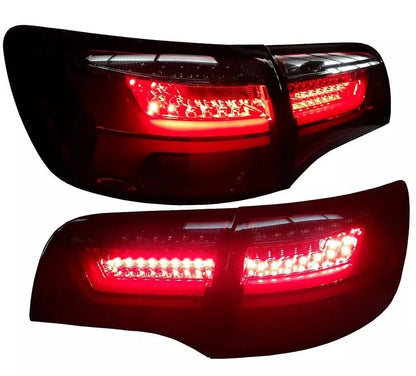 FANALI POSTERIORI LED AUDI A6 4F 04-11 FRECCE ANTERIORI RS + LUCE FRENO NERA