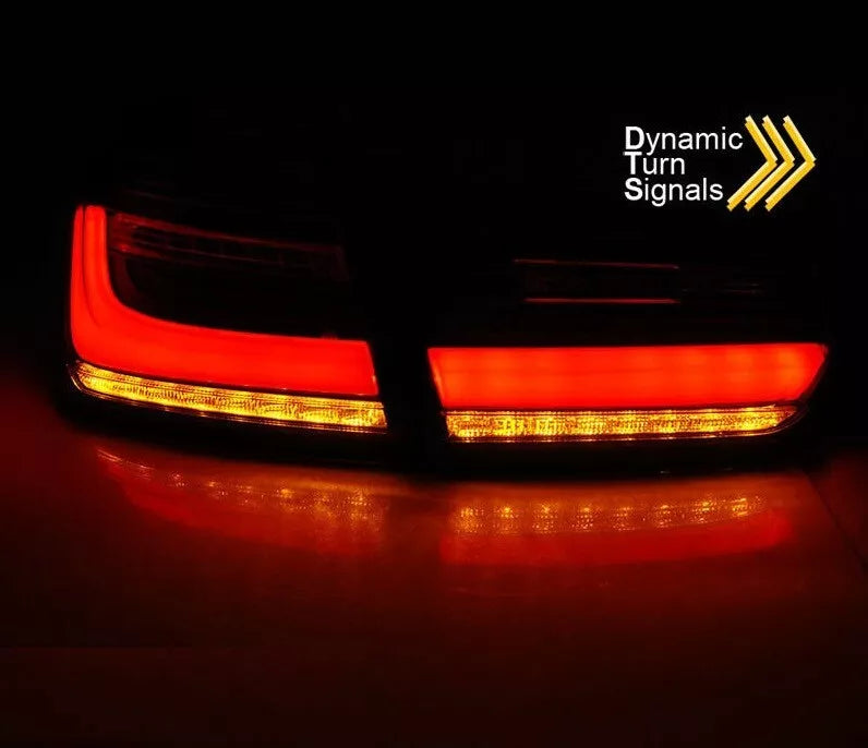 Luci posteriori LED nere per BMW F30 luci posteriori frecce di marcia