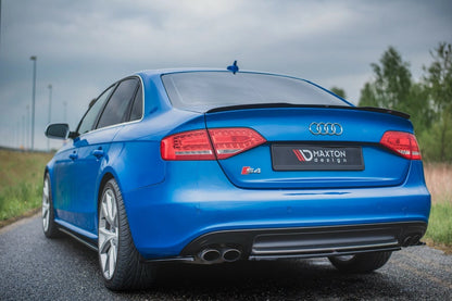 💕 Spoiler adatto per    Audi A4 / A4 S-Line B8 / B8 FL Berlina  nero lucido 💕