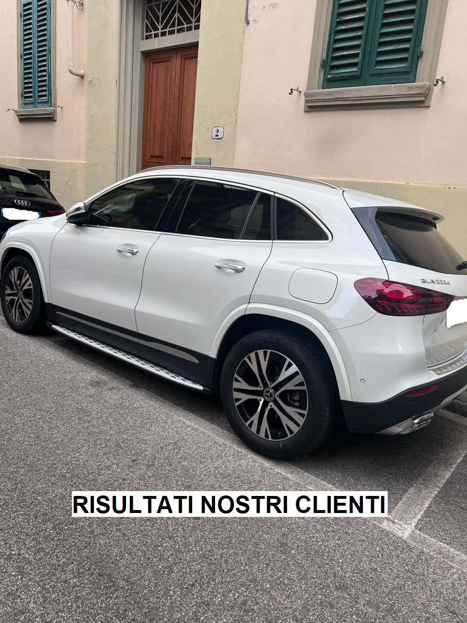 SIDE STEPS UNDER DOOR SUITABLE for MERCEDES GLA H247 from 2019 SUV 
