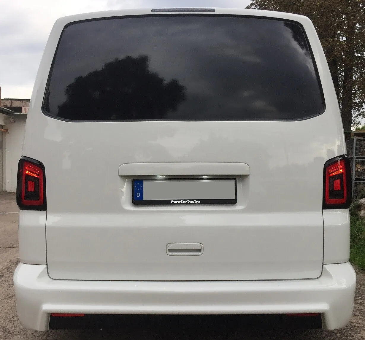 Luci posteriori LED luci posteriori per VW T5 bus 03-15 frecce LED grigio lightbar set