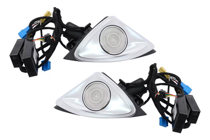 ⭐Porta d'ingresso LED Rotary Tweeter 64 Colori per Mercedes Classe E W213 S213 ⭐