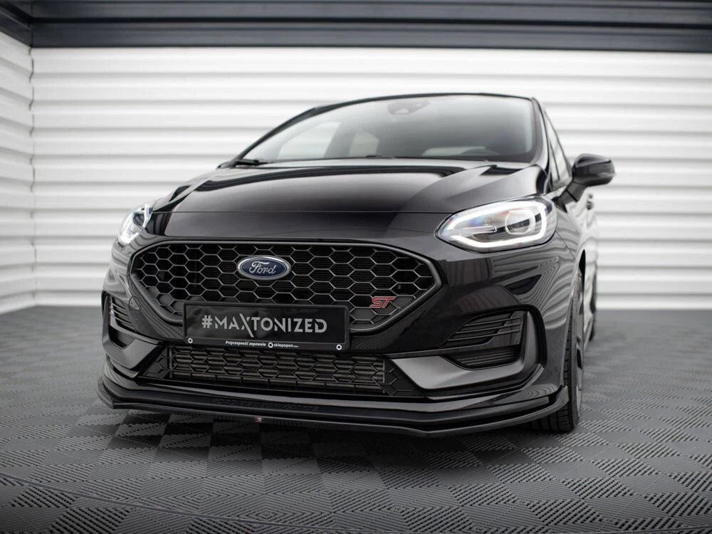 💕Splitter  adatto per Ford Fiesta ST MK8.5 nero lucido ABS💕