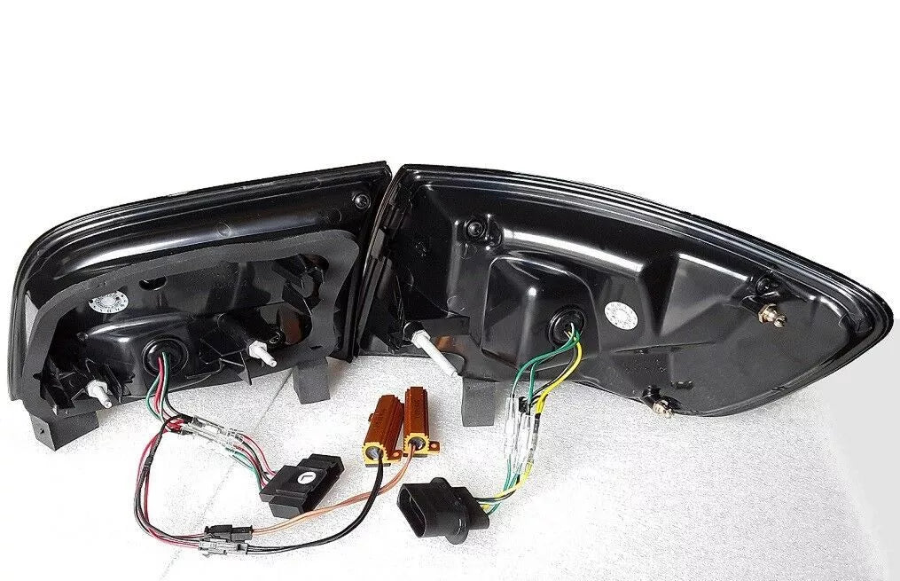 FANALI POSTERIORI LED AUDI A6 4F 04-11 FRECCE ANTERIORI RS + LUCE FRENO NERA