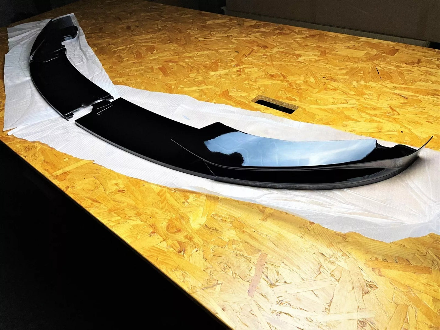 🔥KIT Splitter Nero Lucido Adatto Per BMW Serie 4 F32 F33 F36 M Sport 2013-20🔥